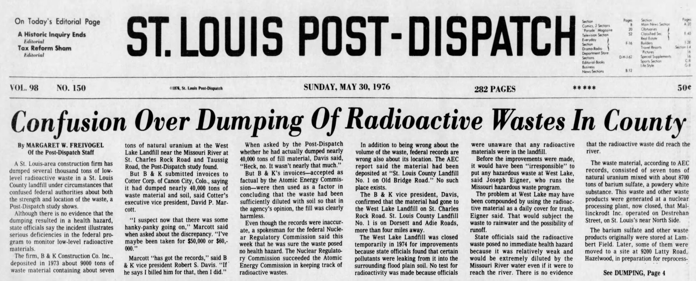 May 30, 1976 article